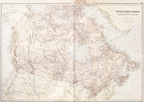 British North America
The Dominion of Canada (1882)